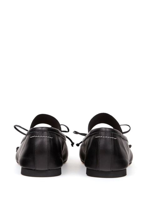 Ballerine con motivo Anatomic Numbers in nero di MM6 Maison Margiela - donna MM6 MAISON MARGIELA | S59WZ0099P3628T8013